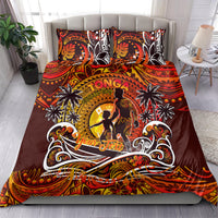 Father's Day Tonga Bedding Set Special Dad Polynesia Paradise