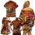 Father's Day Tonga Family Matching Off Shoulder Short Dress and Hawaiian Shirt Special Dad Polynesia Paradise