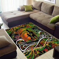 Father's Day Vanuatu Area Rug Special Dad Polynesia Paradise