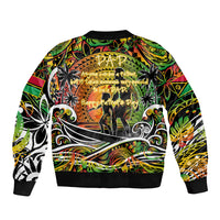 Father's Day Vanuatu Bomber Jacket Special Dad Polynesia Paradise