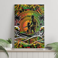 Father's Day Vanuatu Canvas Wall Art Special Dad Polynesia Paradise