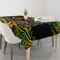 Father's Day Vanuatu Tablecloth Special Dad Polynesia Paradise