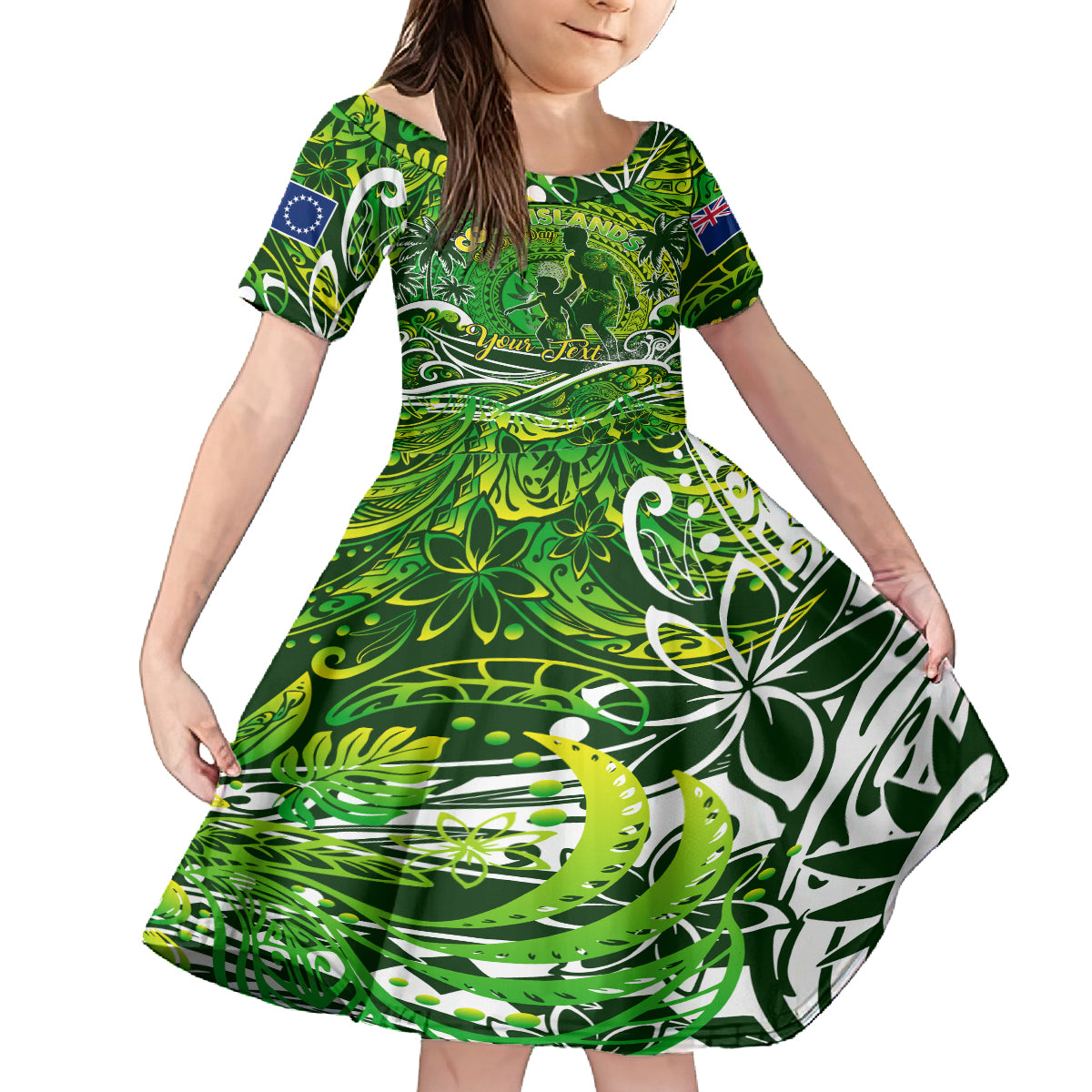 Father's Day Cook Islands Family Matching Puletasi and Hawaiian Shirt Special Dad Polynesia Paradise