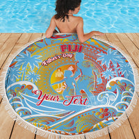 Father's Day Fiji Beach Blanket Special Dad Polynesia Paradise