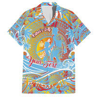 Father's Day Fiji Hawaiian Shirt Special Dad Polynesia Paradise