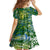 Father's Day Solomon Islands Family Matching Off Shoulder Maxi Dress and Hawaiian Shirt Special Dad Polynesia Paradise