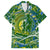 Father's Day Solomon Islands Family Matching Off Shoulder Maxi Dress and Hawaiian Shirt Special Dad Polynesia Paradise