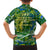 Father's Day Solomon Islands Family Matching Short Sleeve Bodycon Dress and Hawaiian Shirt Special Dad Polynesia Paradise