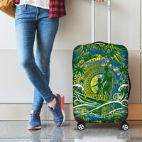 Father's Day Solomon Islands Luggage Cover Special Dad Polynesia Paradise DT02 - Polynesian Pride