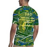 Father's Day Solomon Islands Rugby Jersey Special Dad Polynesia Paradise