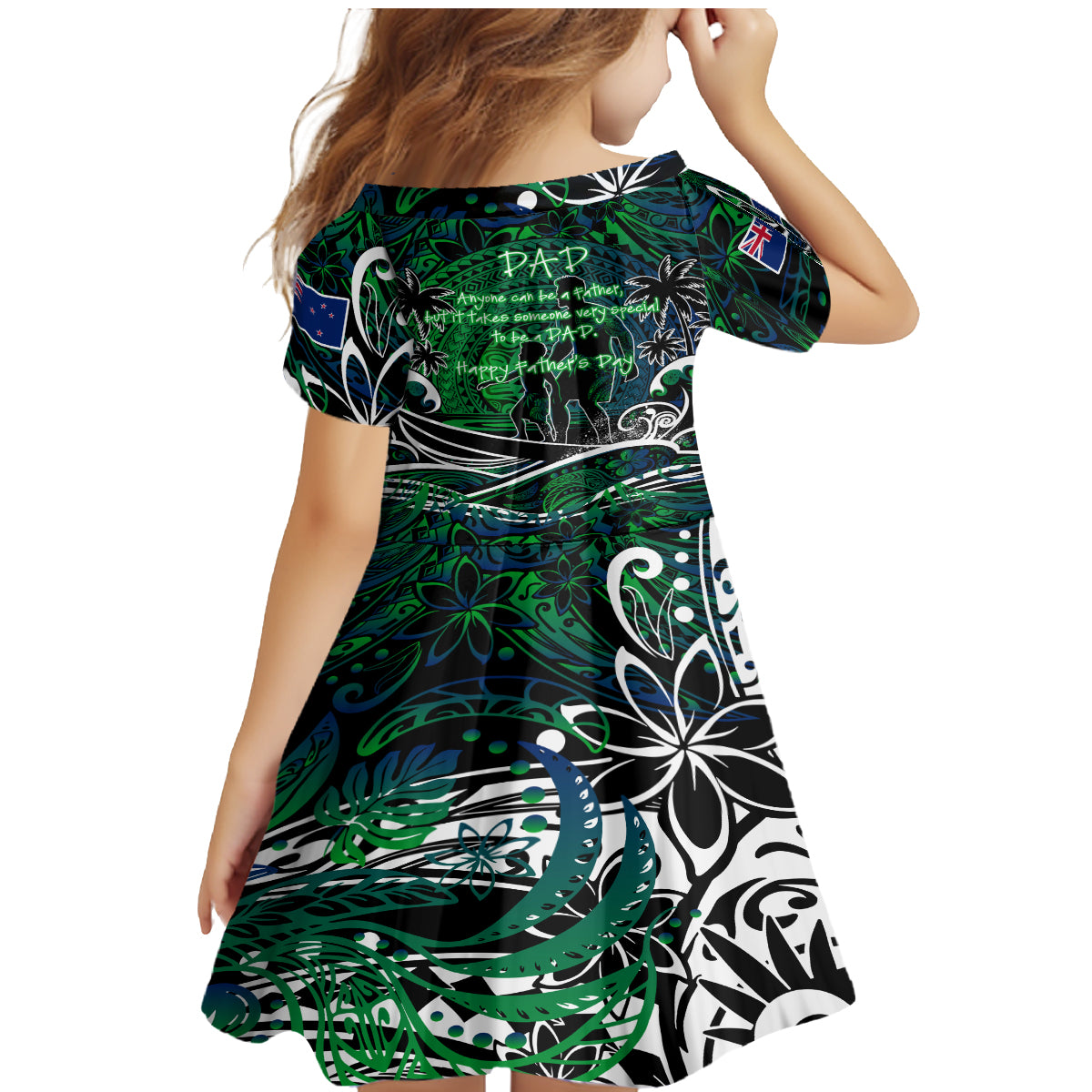 Father's Day New Zealand Family Matching Mermaid Dress and Hawaiian Shirt Special Dad Polynesia Paradise DT02 - Polynesian Pride