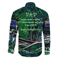 Father's Day New Zealand Family Matching Mermaid Dress and Hawaiian Shirt Special Dad Polynesia Paradise DT02 - Polynesian Pride