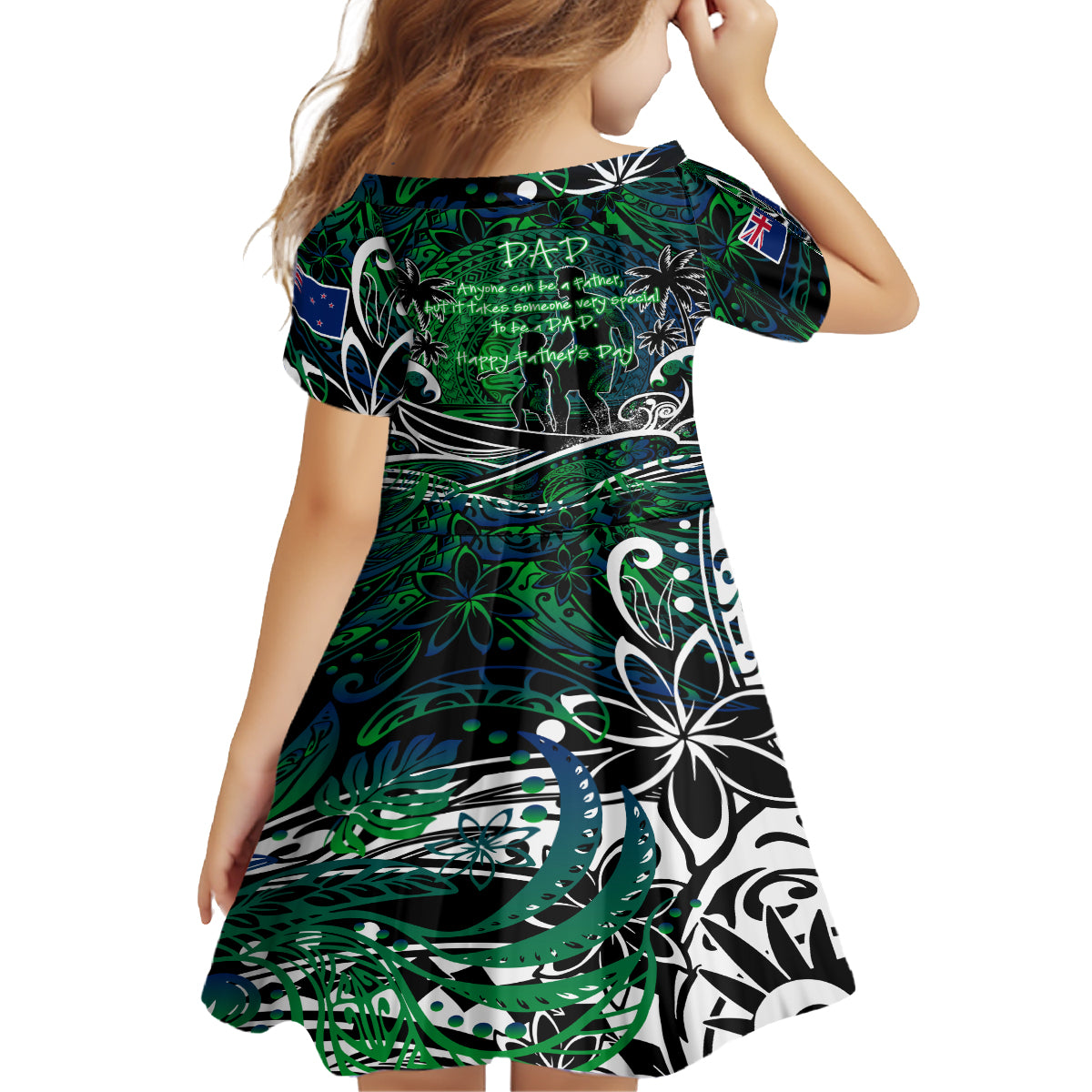 Father's Day New Zealand Family Matching Puletasi and Hawaiian Shirt Special Dad Polynesia Paradise DT02 - Polynesian Pride