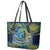 Father's Day Tokelau Leather Tote Bag Special Dad Polynesia Paradise