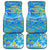 Father's Day Tuvalu Car Mats Special Dad Polynesia Paradise