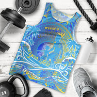 Father's Day Tuvalu Men Tank Top Special Dad Polynesia Paradise