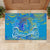 Father's Day Tuvalu Rubber Doormat Special Dad Polynesia Paradise