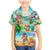 Guam Christmas Family Matching Mermaid Dress and Hawaiian Shirt Santa Claus Beach and Wave DT02 Son's Shirt Art - Polynesian Pride