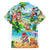 Guam Christmas Hawaiian Shirt Santa Claus Beach and Wave DT02 - Polynesian Pride