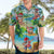 Guam Christmas Hawaiian Shirt Santa Claus Beach and Wave DT02 - Polynesian Pride