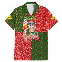 Hawaii Christmas Family Matching Mermaid Dress and Hawaiian Shirt Mele Kalikimaka Kanaka Maoli DT02 Dad's Shirt - Short Sleeve Art - Polynesian Pride