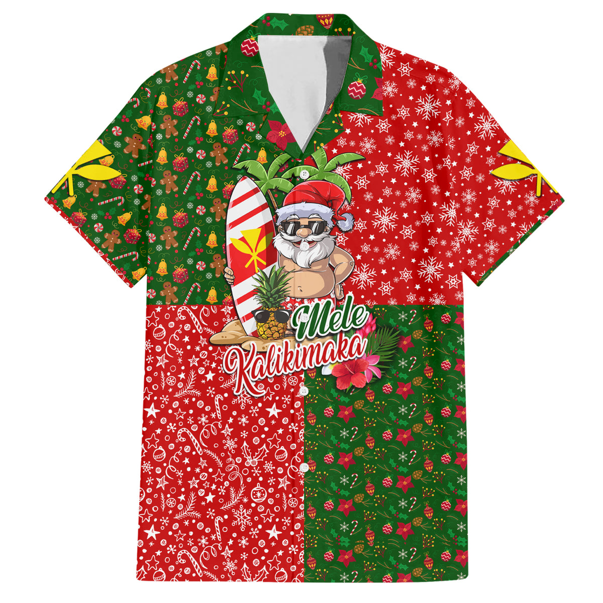 Hawaii Christmas Hawaiian Shirt Mele Kalikimaka Kanaka Maoli DT02 Art - Polynesian Pride