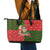 Hawaii Christmas Leather Tote Bag Mele Kalikimaka Kanaka Maoli DT02 - Polynesian Pride