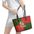 Hawaii Christmas Leather Tote Bag Mele Kalikimaka Kanaka Maoli DT02 - Polynesian Pride