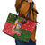 Hawaii Christmas Leather Tote Bag Mele Kalikimaka Kanaka Maoli DT02 - Polynesian Pride