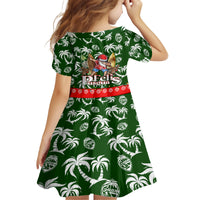Guam Christmas Family Matching Summer Maxi Dress and Hawaiian Shirt Felis Pusgua Tropical Xmas Patterns DT02 - Polynesian Pride