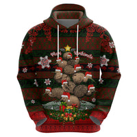 Meri Kirihimete New Zealand Hoodie Christmas Kiwi Maori DT02 - Polynesian Pride