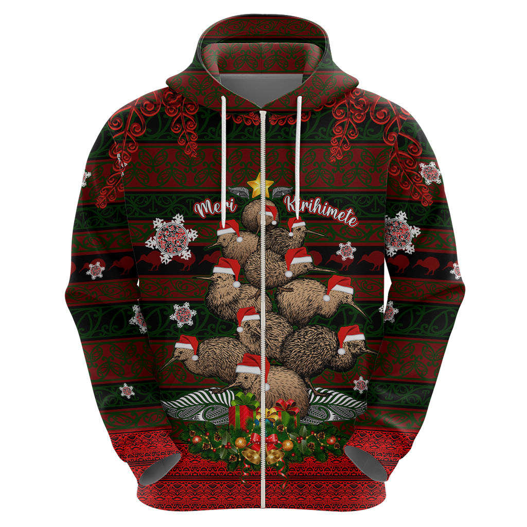 Meri Kirihimete New Zealand Hoodie Christmas Kiwi Maori DT02 - Polynesian Pride