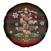 Meri Kirihimete New Zealand Spare Tire Cover Christmas Kiwi Maori DT02 - Polynesian Pride
