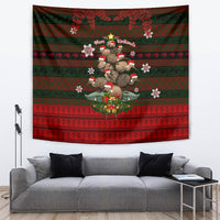 Meri Kirihimete New Zealand Tapestry Christmas Kiwi Maori DT02 - Polynesian Pride