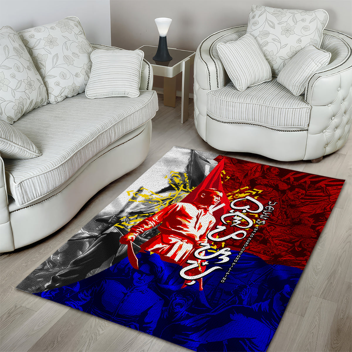 Philippines Bonifacio Day Area Rug DT02 - Polynesian Pride