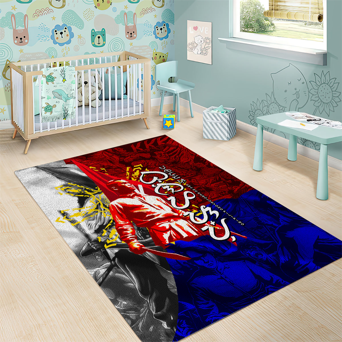 Philippines Bonifacio Day Area Rug DT02 - Polynesian Pride