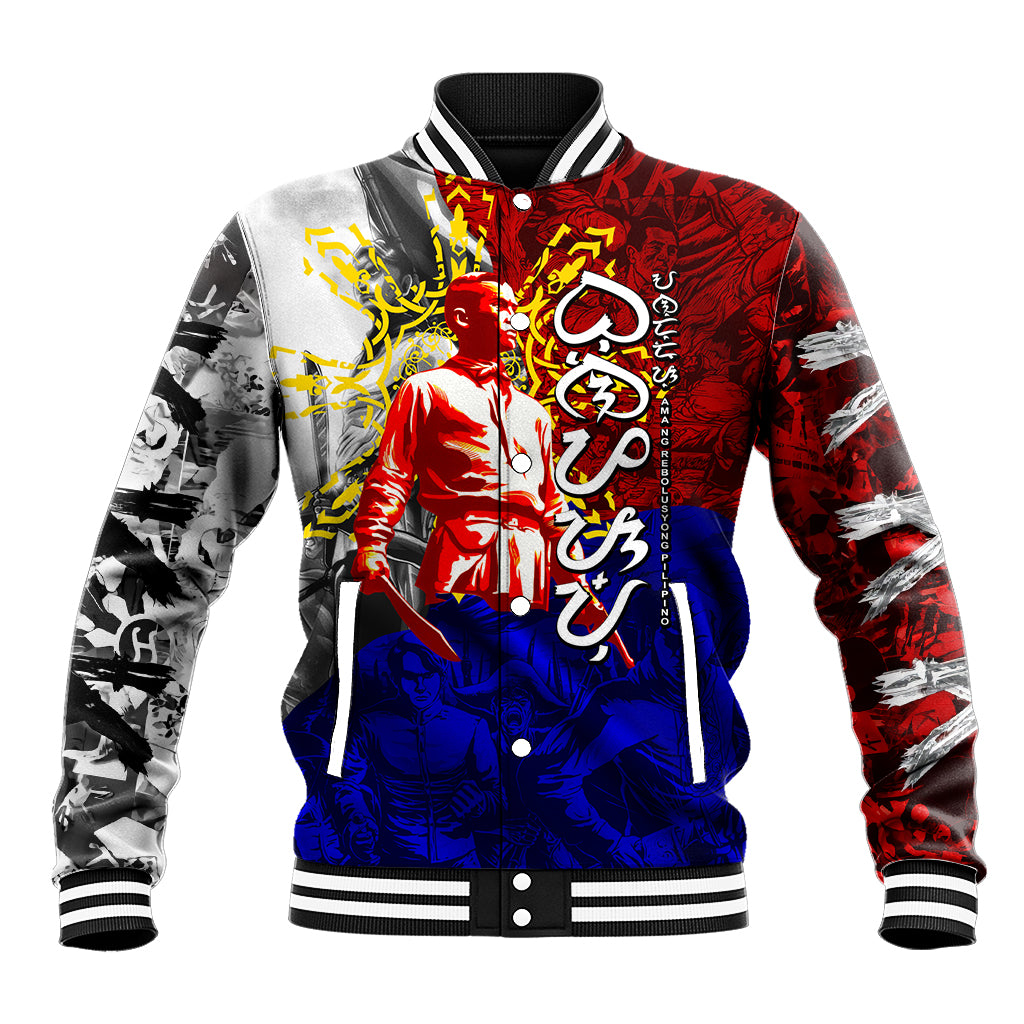 Philippines Bonifacio Day Baseball Jacket DT02 Unisex Art - Polynesian Pride
