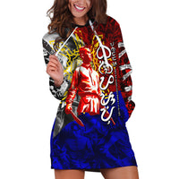 Philippines Bonifacio Day Hoodie Dress DT02 Art - Polynesian Pride