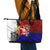 Philippines Bonifacio Day Leather Tote Bag DT02 - Polynesian Pride