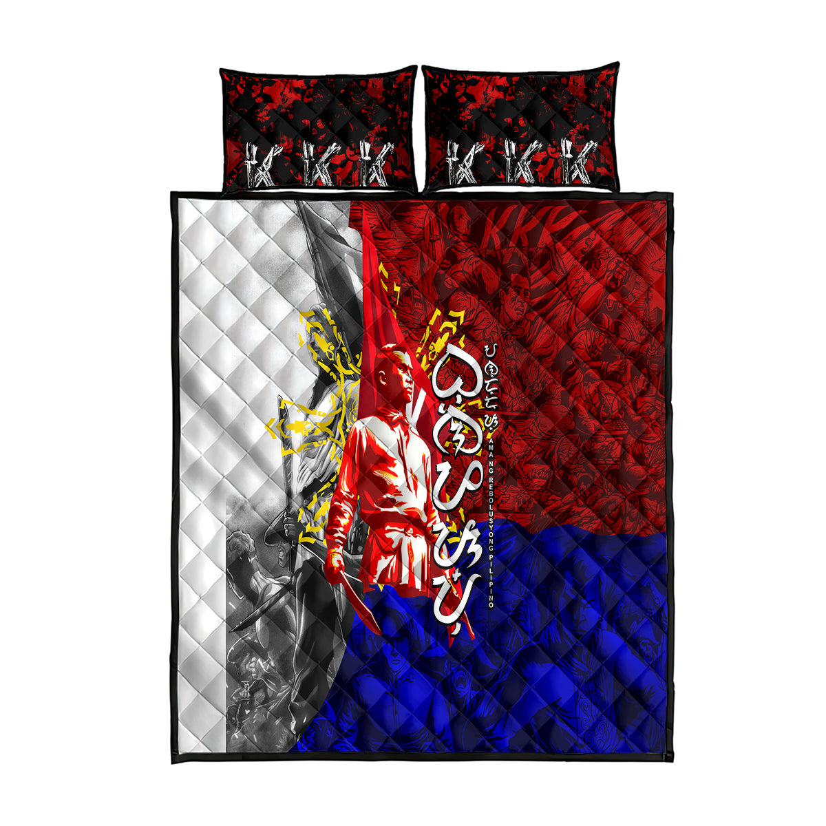 Philippines Bonifacio Day Quilt Bed Set DT02 Art - Polynesian Pride