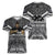 New Zealand Women V Neck T Shirt Rugby Aotearoa Champions DT02 - Polynesian Pride