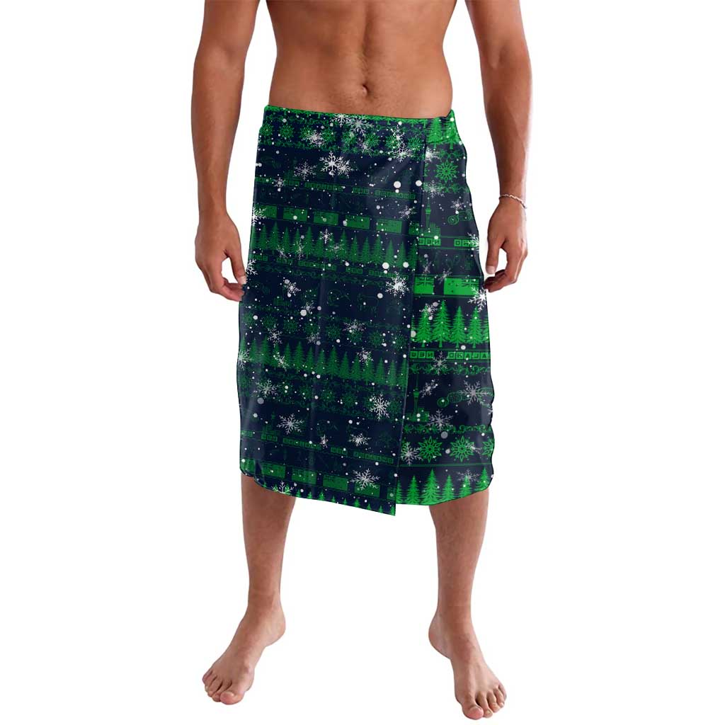 Merry Christmas New Zealand Lavalava Xmas Travel Map - Polynesian Pride