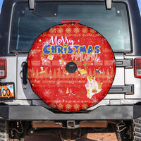 Merry Christmas Hawaii Spare Tire Cover Xmas Travel Map - Polynesian Pride