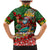 Mele Kalikimaka Shaka Santa Family Matching Mermaid Dress and Hawaiian Shirt Hawaiian Surf Christmas Design with Aloha Spirit - Polynesian Pride