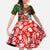 Mele Kalikimaka Shaka Santa Family Matching Tank Maxi Dress and Hawaiian Shirt Hawaiian Surf Christmas Design with Aloha Spirit - Polynesian Pride