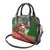 Mele Kalikimaka Shaka Santa Shoulder Handbag Hawaiian Surf Christmas Design with Aloha Spirit - Polynesian Pride