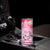 Butterfly Polynesia Breast Cancer Skinny Tumbler Nobody Fights Alone Pink Out Tropical Hibiscus