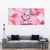 Butterfly Polynesia Breast Cancer Tapestry Nobody Fights Alone Pink Out Tropical Hibiscus