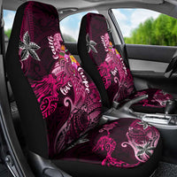 Breast Cancer Mermaid Polynesia Car Seat Cover Faith Hope Love DT02 - Polynesian Pride