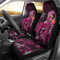 Breast Cancer Mermaid Polynesia Car Seat Cover Faith Hope Love DT02 - Polynesian Pride